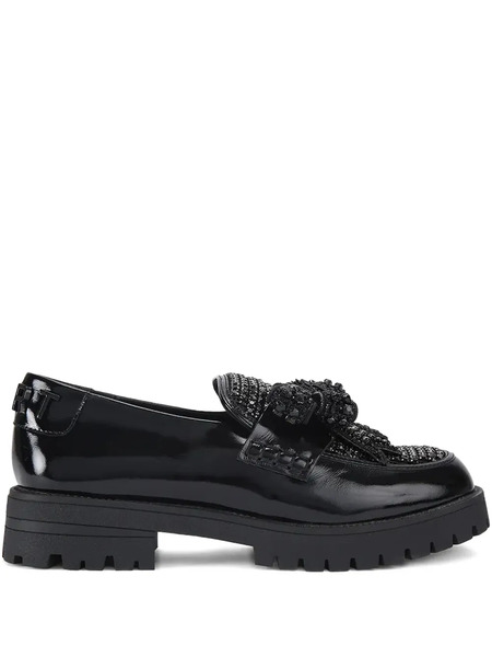  Kurt Geiger London Embellished Loafers - Black 