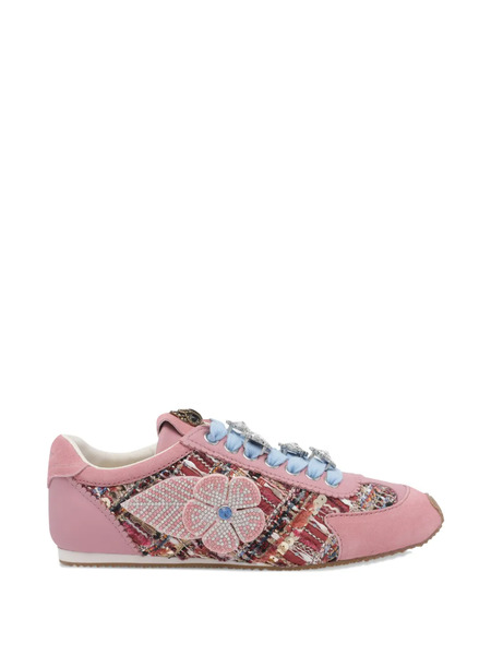  Kurt Geiger London Flower Islington Trainers - Pink 