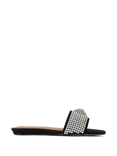  Kurt Geiger London Kensington Embellished Slides - Black 