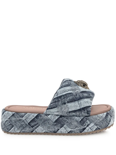  Kurt Geiger London Kensington Puff Sandals - Blue 