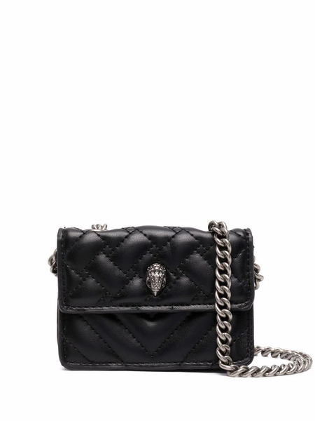  Kurt Geiger London Kensington Quilted Wallet-on-chain - Black 