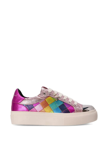  Kurt Geiger London Lace-up Sneakers - Pink 