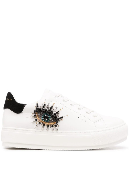  Kurt Geiger London Laney Eye Low-top Sneakers - White 