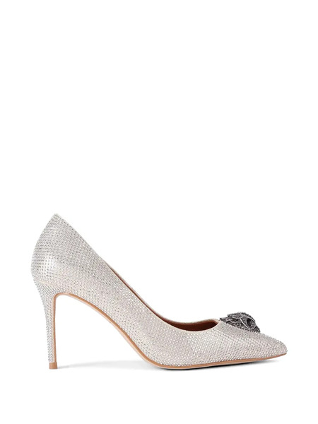  Kurt Geiger London Studded Jewel Pumps - Silver 