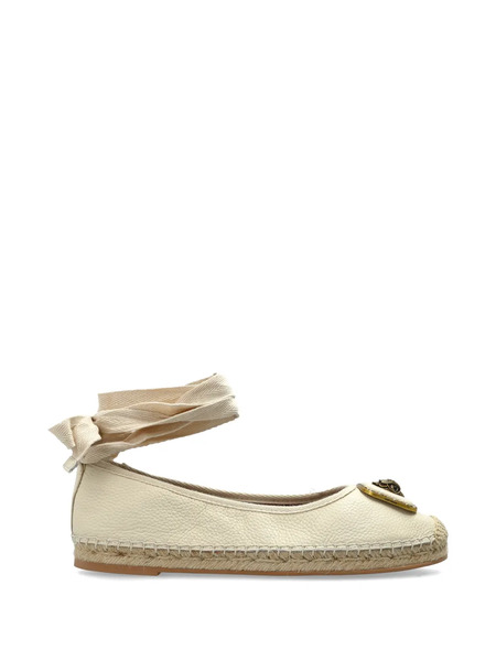  Kurt Geiger London Tie Embellishment Ballet Sneakers - Neutrals 