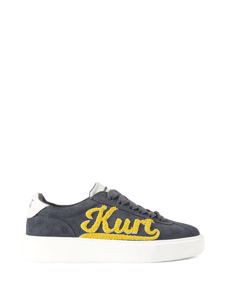  Kurt Geiger London Tufted Albion Retro Sneakers - Grey 