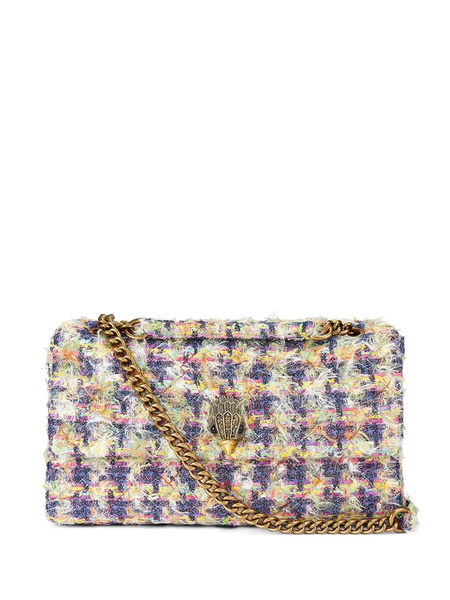  Kurt Geiger London Xxl Kensington Flap Shoulder Bag - Purple 
