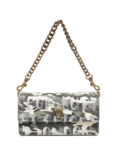  Kurt Geiger The Sloane Camouflage Tote Bag - Green 