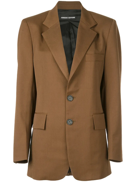  Kwaidan Editions Boyfriend Blazer - Brown 