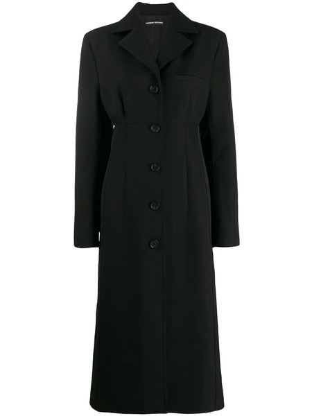  Kwaidan Editions Single Breasted Coat - Black 