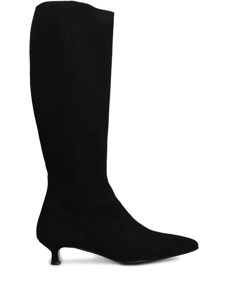  L Arianna Pointed Boots - Black 