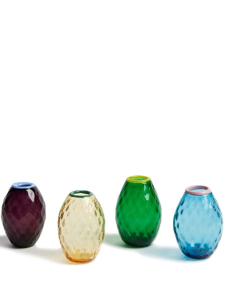  La Doublej Baby Egg Vases (set Of 4) - Multicolour 