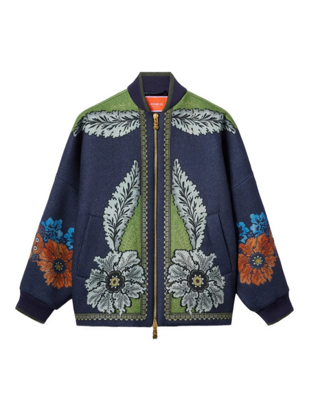  La Doublej Brooklyn Bomber Jacket - Blue 
