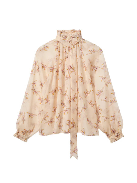 La Doublej Cerere Blouse - Neutrals 