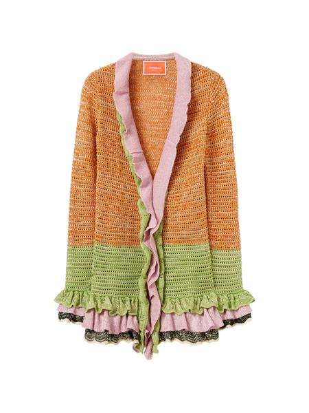  La Doublej Eight Counts Cardigan - Orange 
