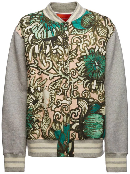  La Doublej Harvey Anemone Bomber Jacket - Green 