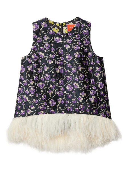  La Doublej La Scala Top - Black 