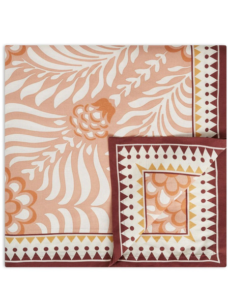  La Doublej Large Tudor Tablecloth - White 