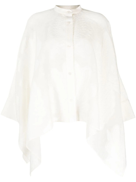  La Doublej Layered Laced Shirt - White 