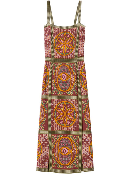  La Doublej Martini Midi Dress - Orange 