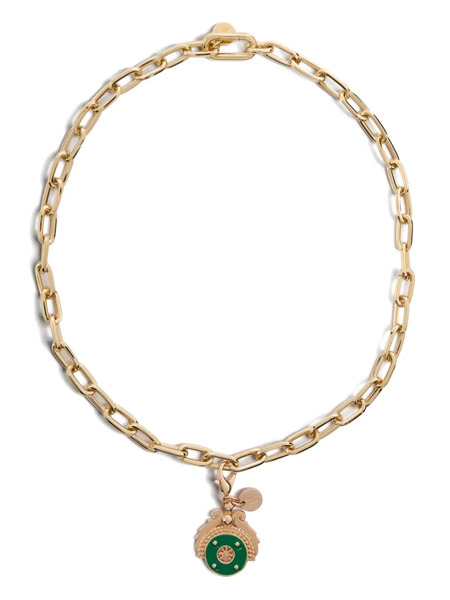  La Doublej Medallion Charm Pendant - Gold 