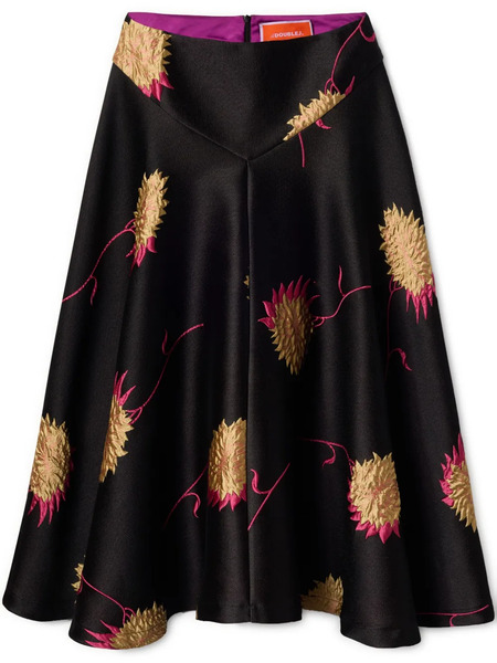  La Doublej Milano Midi Skirt - Black 