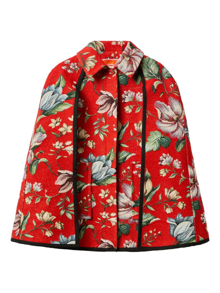  La Doublej Milano Mini Cape - Red 