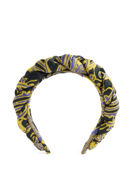  La Doublej Rapunzel Braided Headband - Yellow 