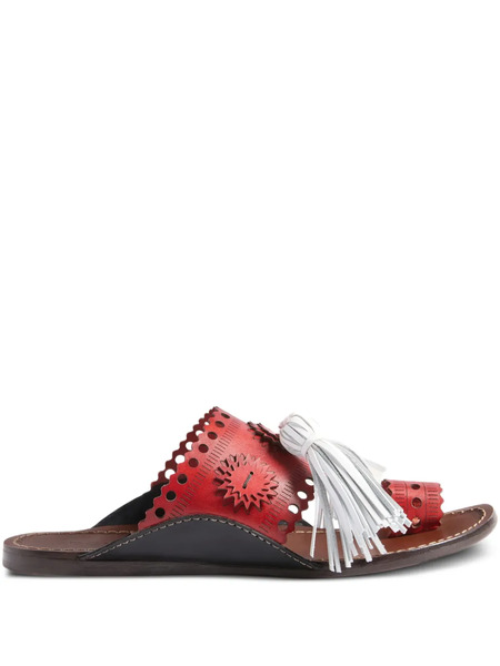  La Doublej Sandy Slides - Red 