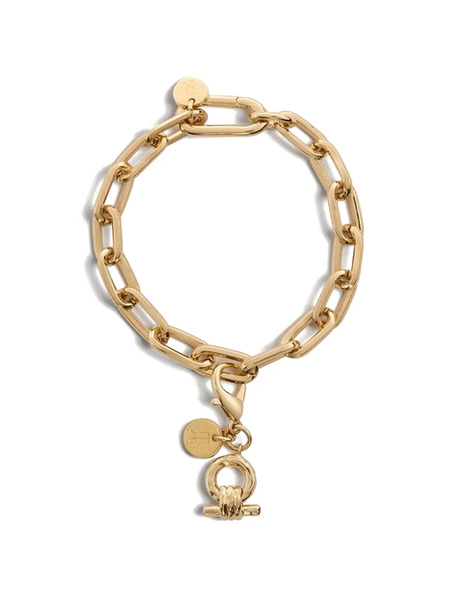 La Doublej Shen Loop Charm Bracelete - Gold 