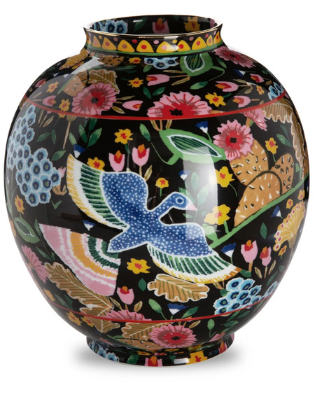  La Doublej Small Bubble Vase (14 X 16.5 Cm) - Black 