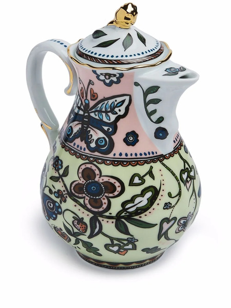  La Doublej Tree Of Life Teapot - White 