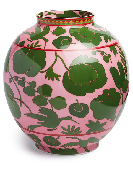  La Doublej X Ancap Wildbird Bubble Vase (23cm) - Pink 