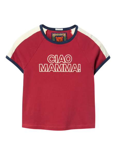  La Doublej X Mother Itty Bitty Concert Racer T-shirt - Red 