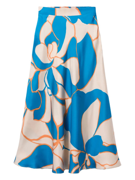  La Doublej X Mother Lungomare Midi Skirt - Neutrals 