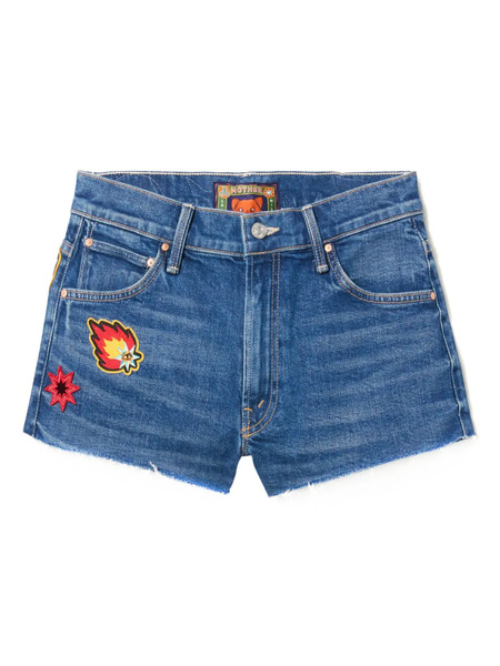  La Doublej X Mother The Dodger Short Fray Shorts - Blue 