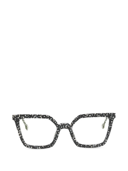  L.a. Eyeworks Hersh Geometic Glasses - Black 