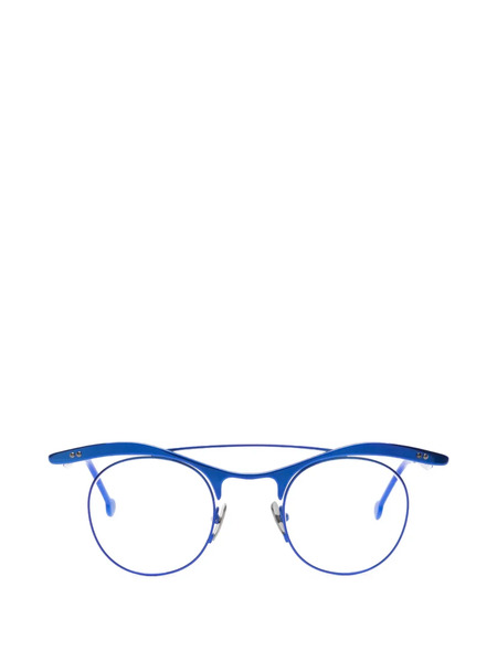  L.a. Eyeworks Round-frame Glasses - Blue 