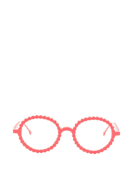 L.a. Eyeworks Round-frame Glasses - Red 