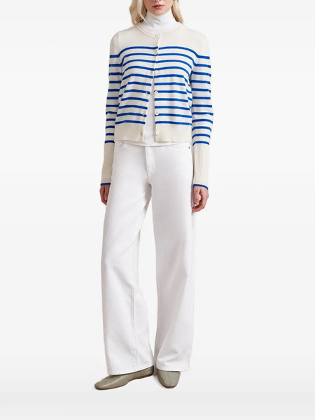  La Ligne Striped Cardigan - Neutrals 