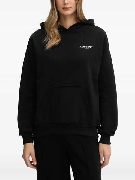  La Mania Hooded Top - Black 