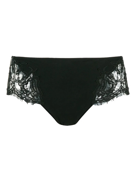  La Perla Lace Story Shorty Briefs - Black 
