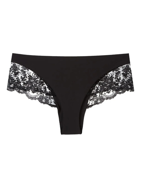  La Perla Stolen Roses Brief - Black 
