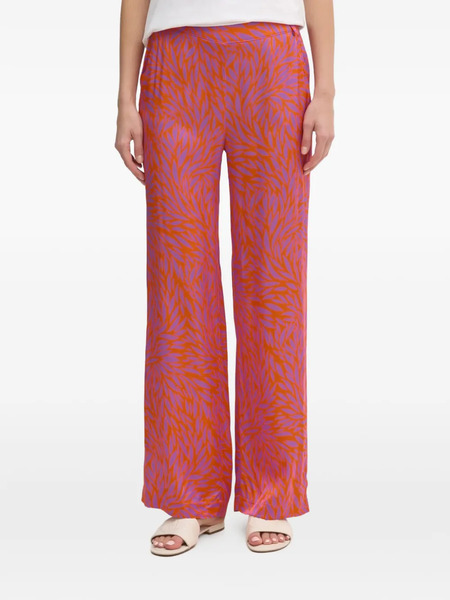  La Petite Française Pavina Printed Trousers - Orange 