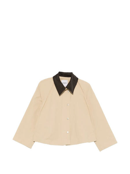  La Piscine Collared Jacket - Neutrals 