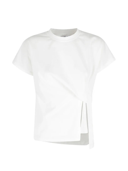  La Piscine Side-slit T-shirt - White 