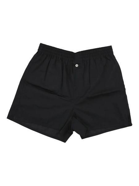  La Rose Elasticated-waist Shorts - Black 