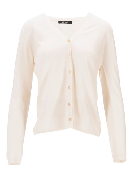  La-rose Front-button Cardigan - Neutrals 