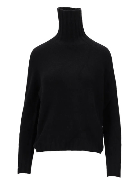  La-rose Roll-neck Sweater - Black 