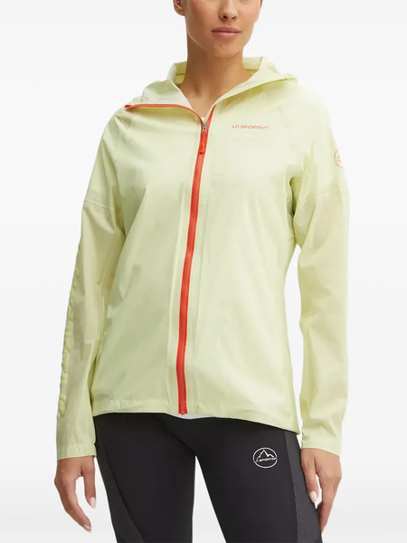  La Sportiva Hooded Zip Jacket - Yellow 